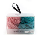 Celavi 2pc Bath Sponge Set | Shop Amina Beauty
