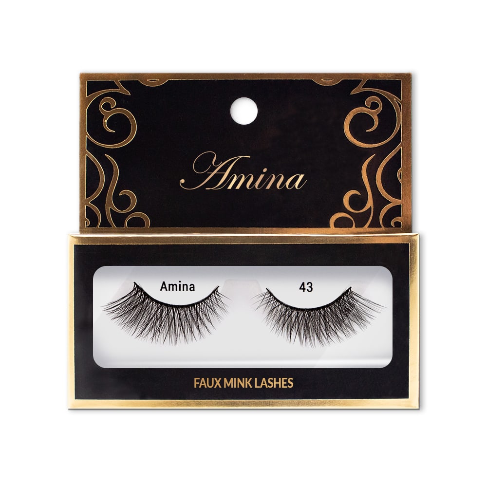 Amina Faux Mink Lashes - Style 43