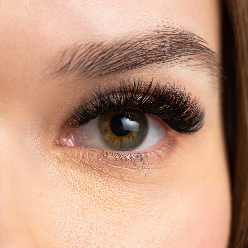 Amina Human Hair Eyelashes - Style 50