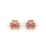 Mini Butterfly Colored Stone Clips | Shop Amina Beauty