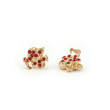 Mini Butterfly Colored Stone Clips | Shop Amina Beauty