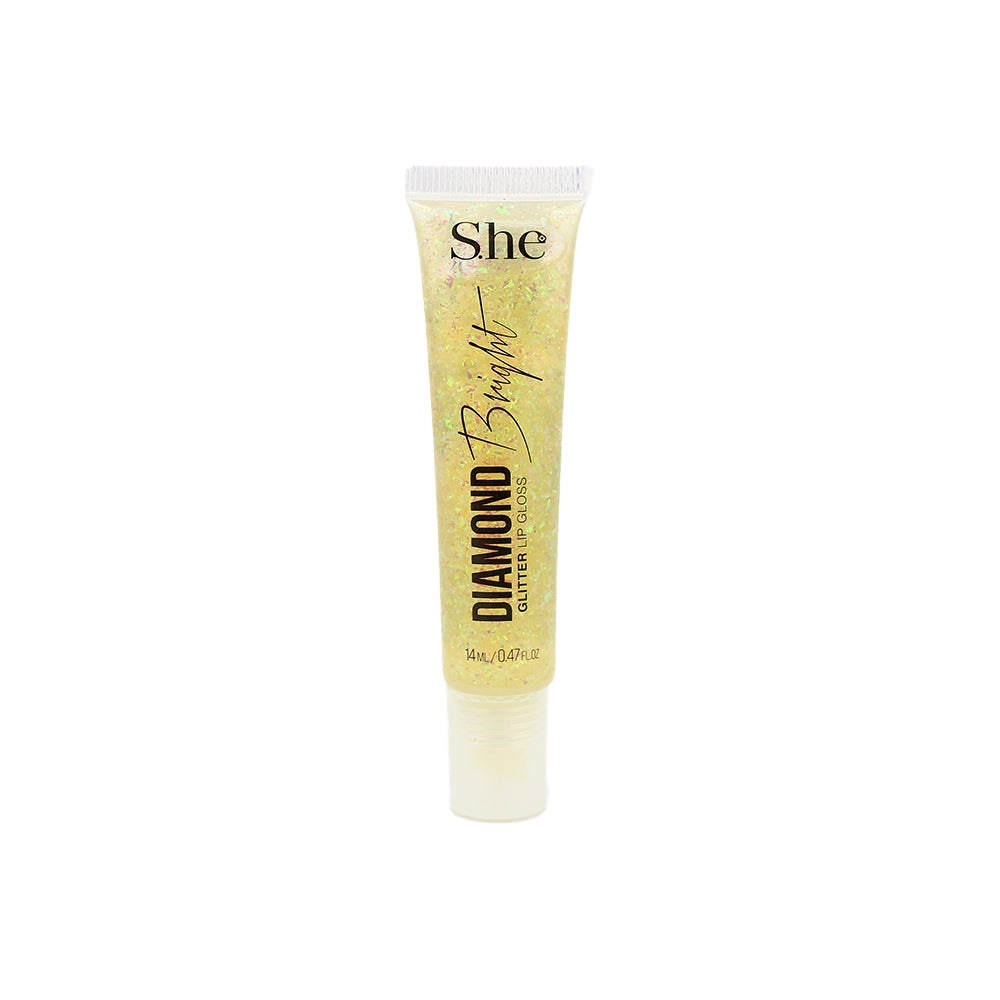 S.he Diamond Bright Glitter Lip Gloss