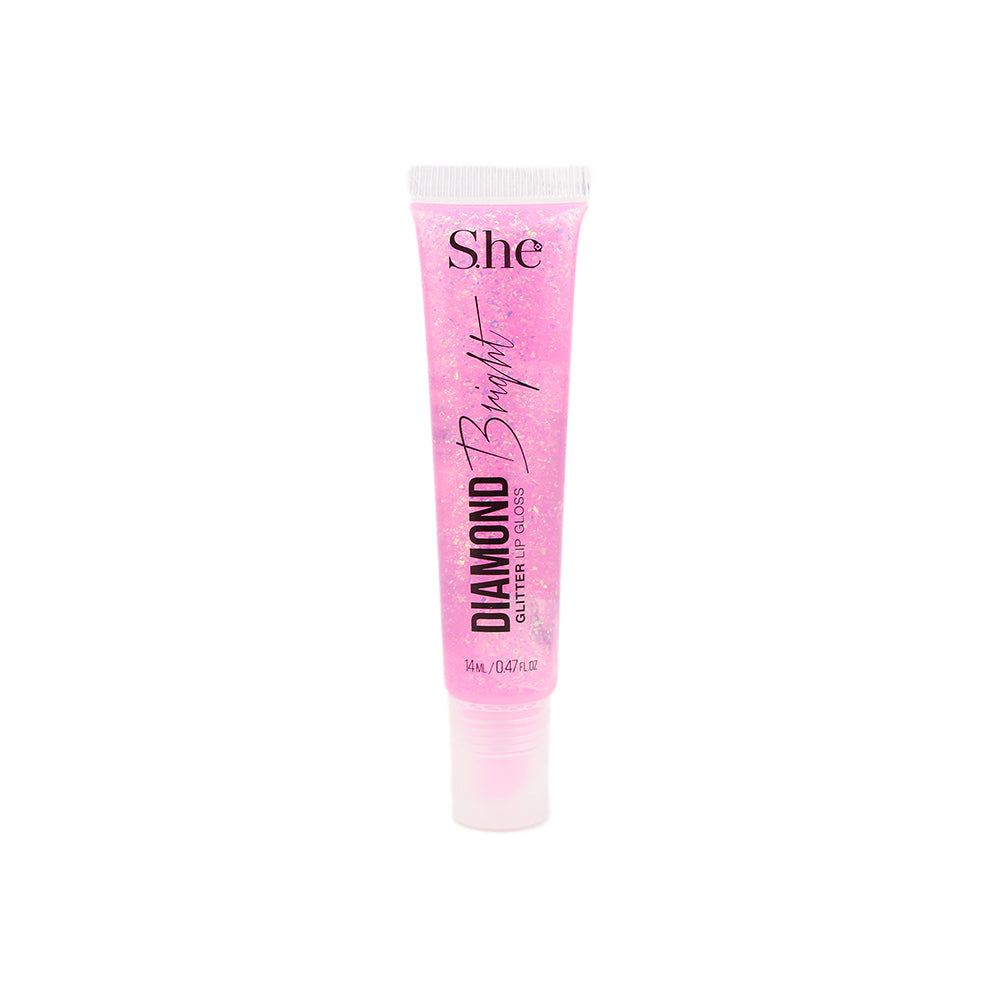S.he Diamond Bright Glitter Lip Gloss