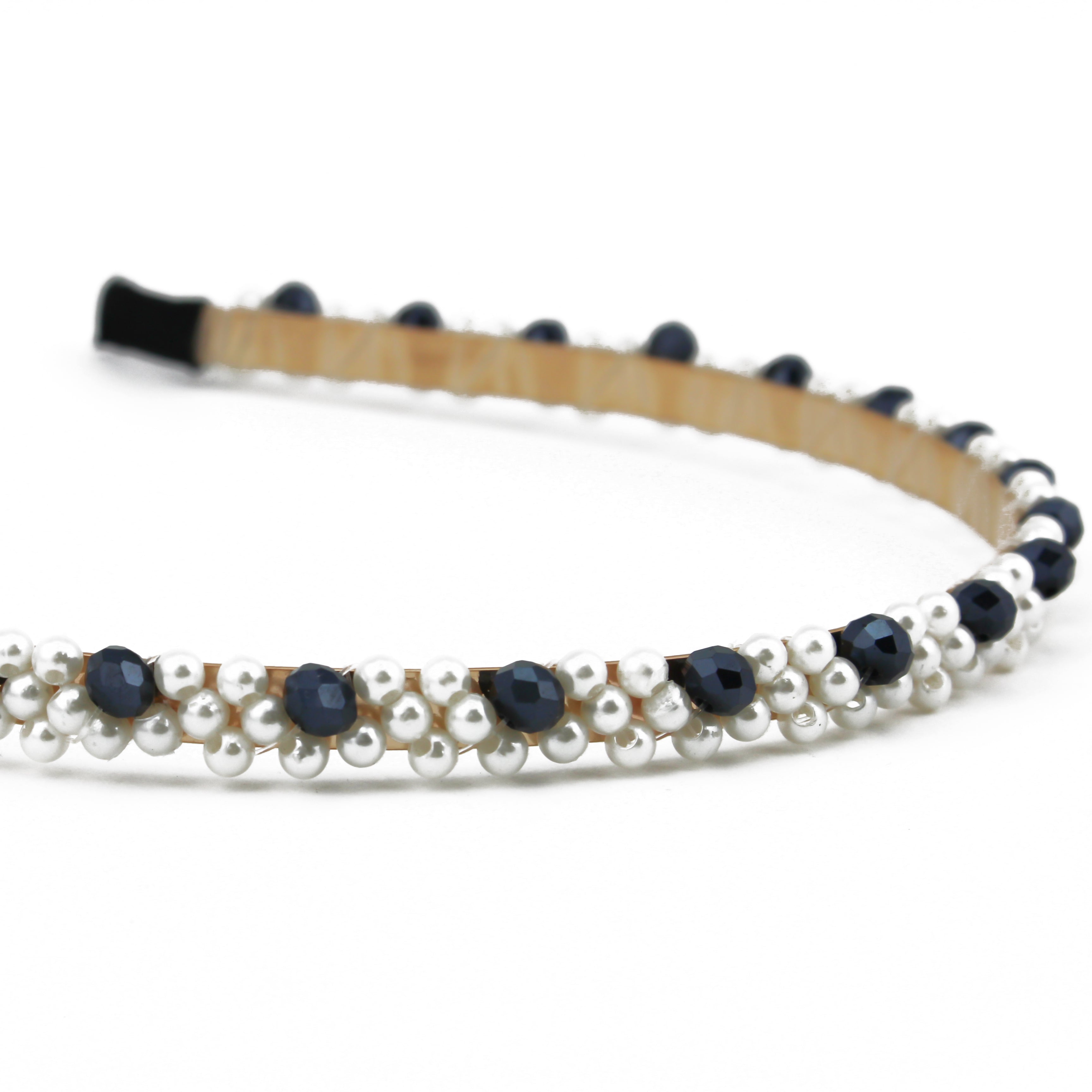 Black Pearl Headband | Shop Amina Beauty