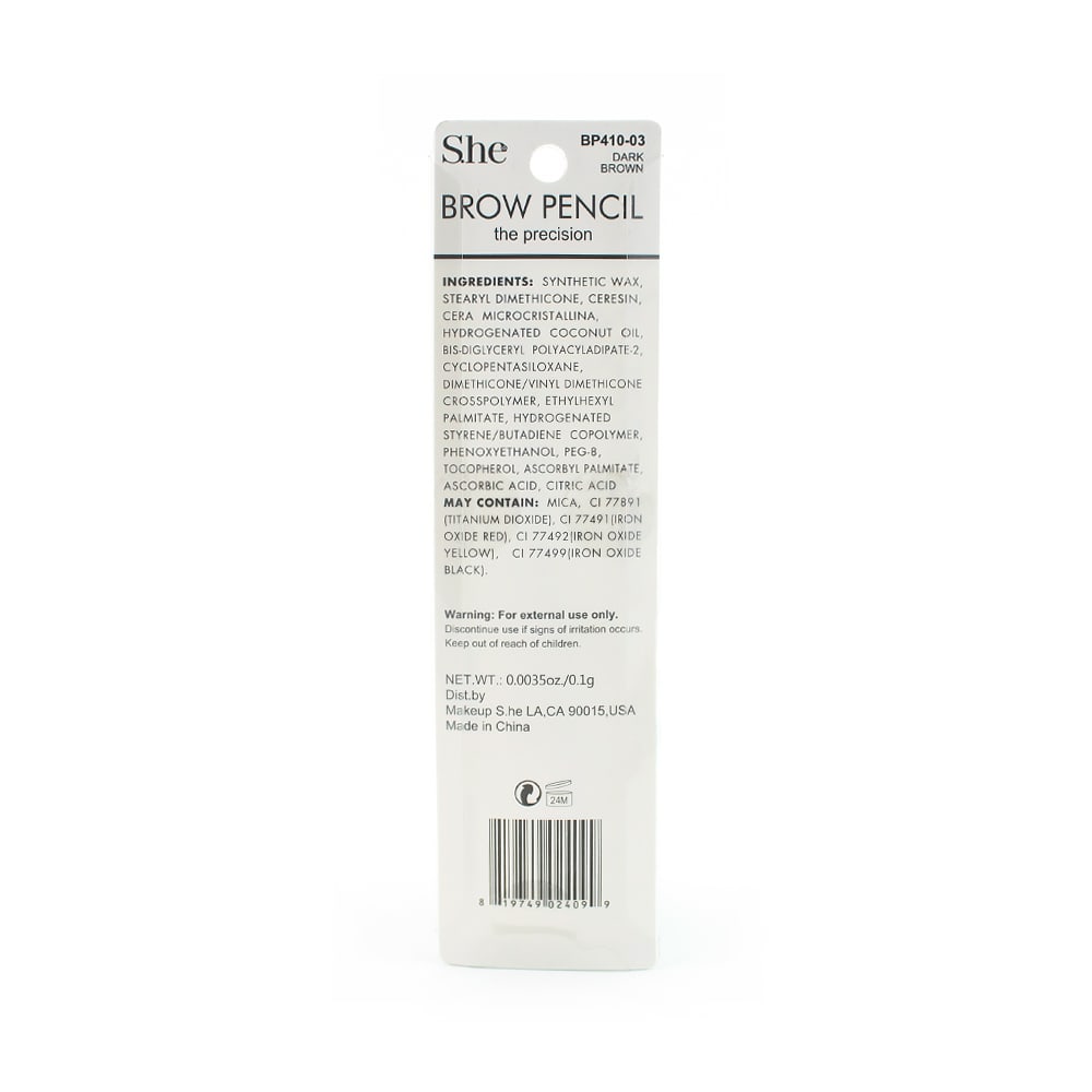 S.he Brow Pencil - Black/Brown