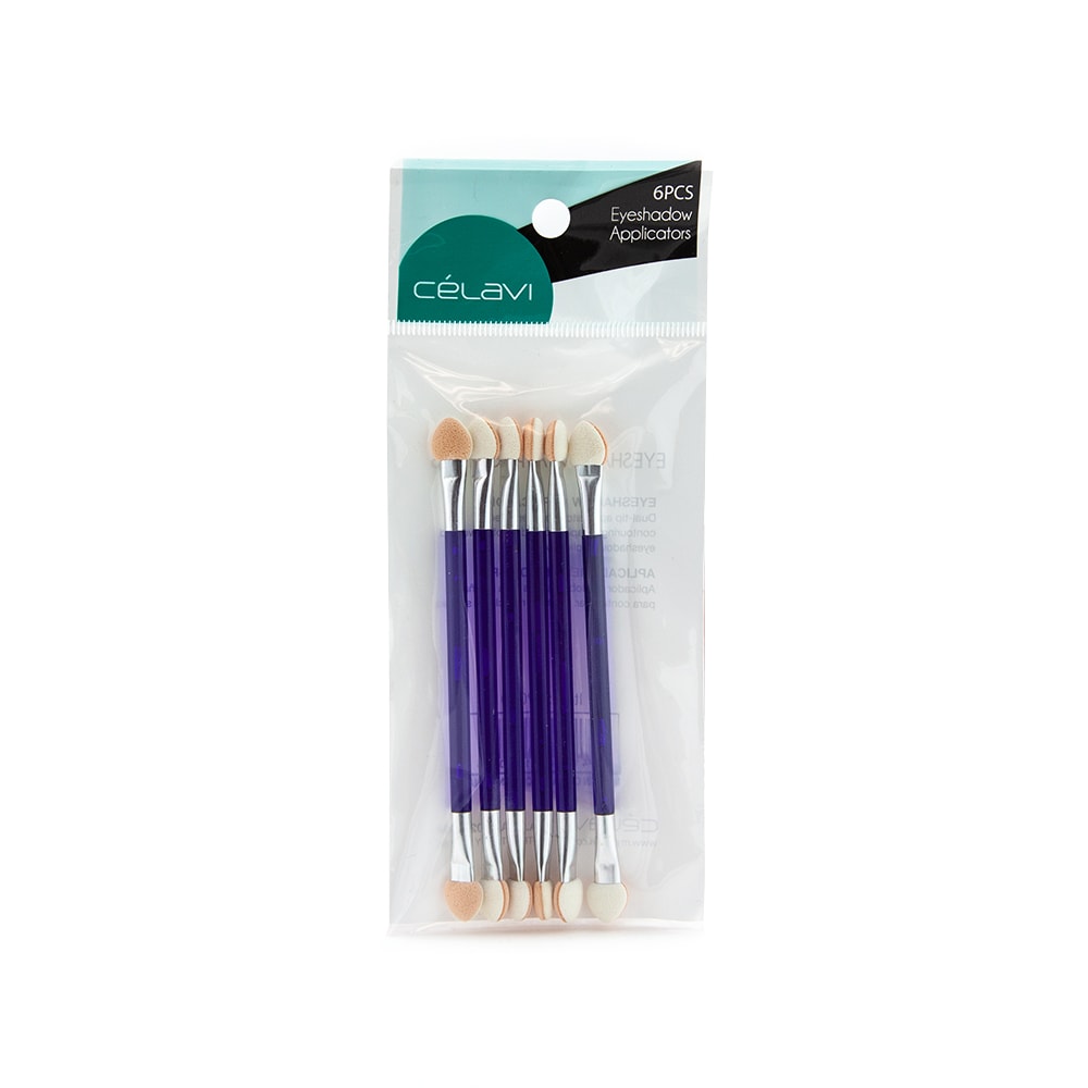 Celavi 6pc Eyeshadow Applicators | Shop Amina Beauty