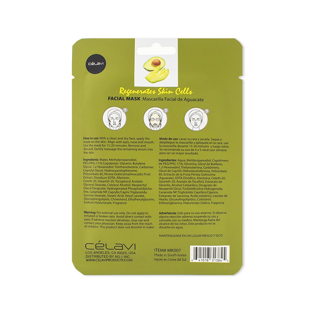 Avocado Facial Sheet Mask