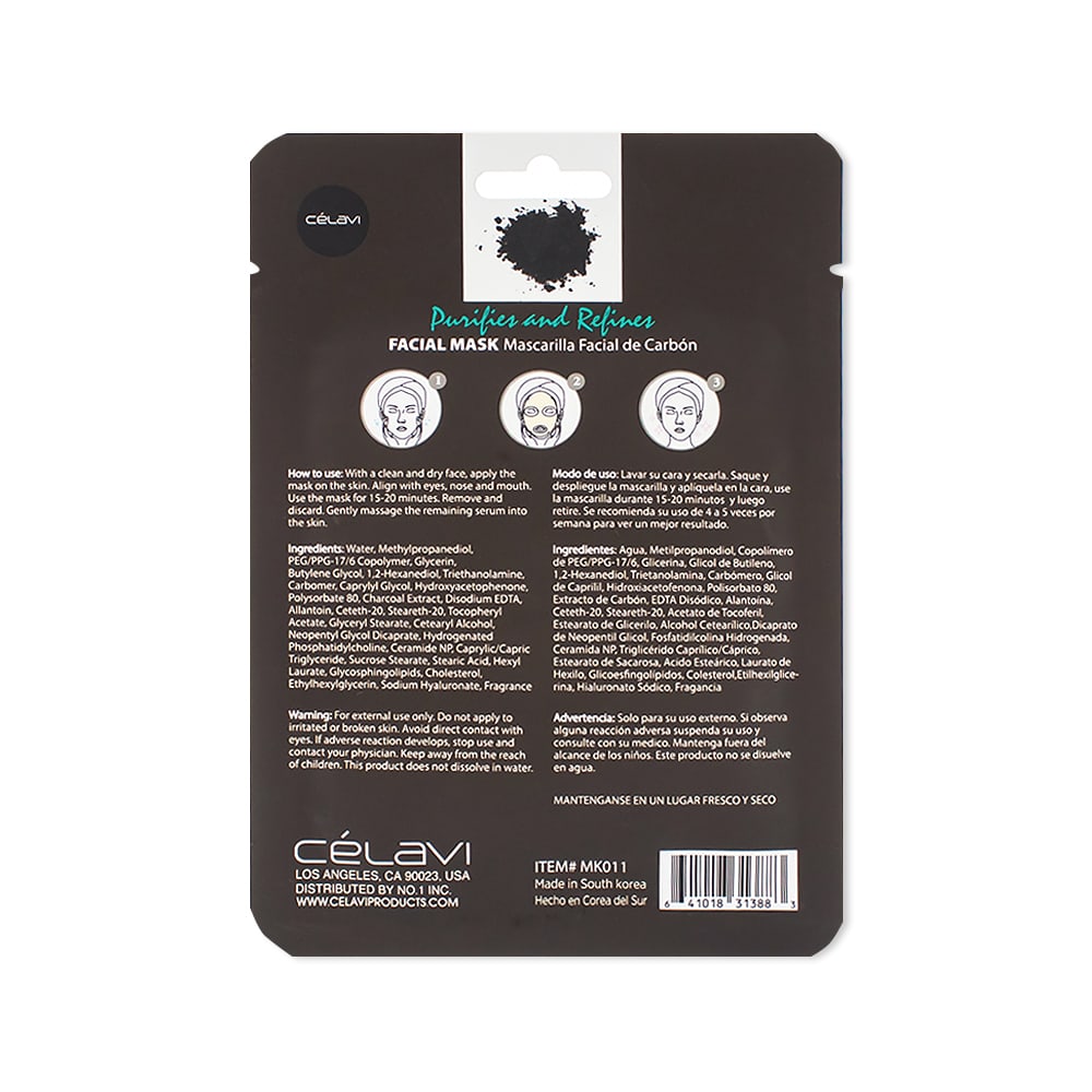 Charcoal Facial Sheet Mask
