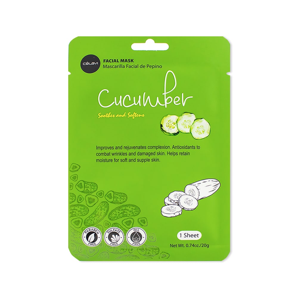 Cucumber Facial Sheet Mask