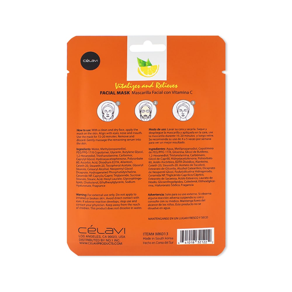 Vitamin C Facial Sheet Mask