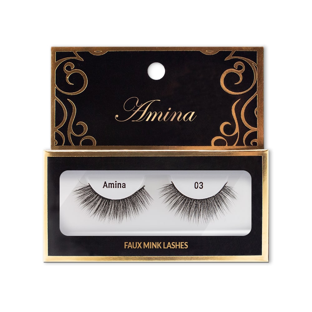 Shop Amina Beauty Faux Mink Lashes - Style 03