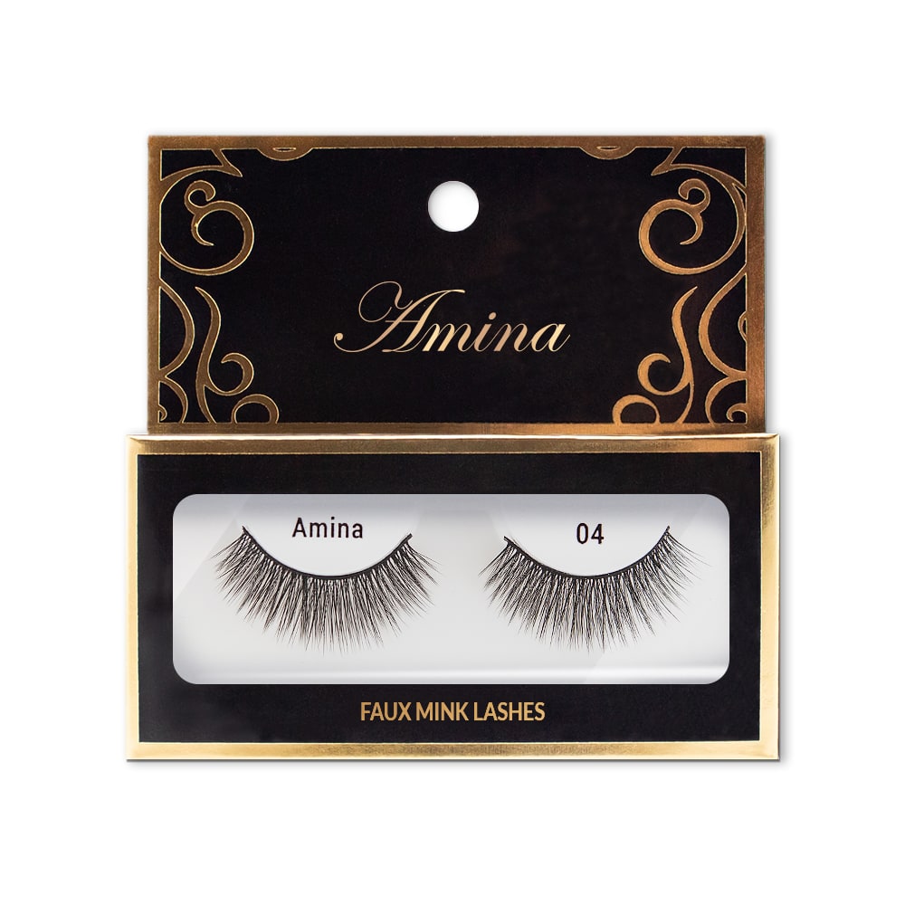 Shop Amina Beauty Faux Mink Lashes - Style 04