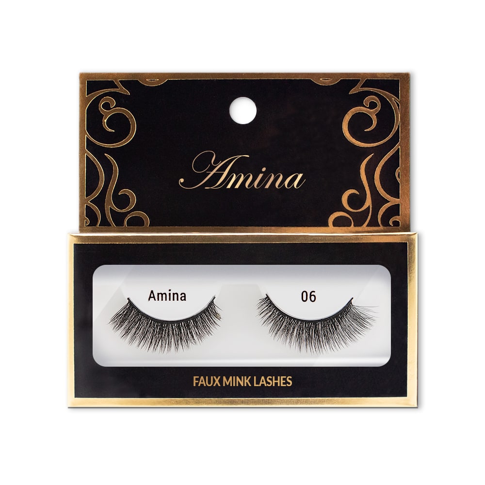 Shop Amina Beauty Faux Mink Lashes - Style 06