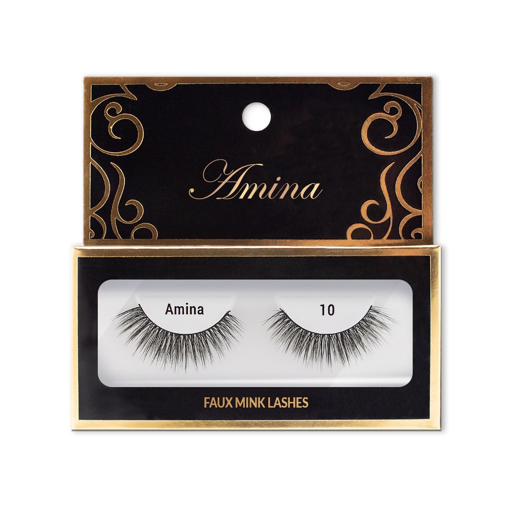 Shop Amina Beauty Faux Mink Lashes - Style 10