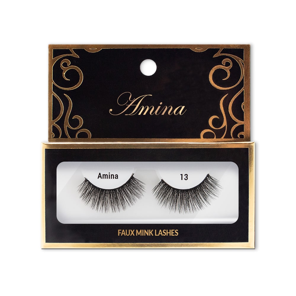 Shop Amina Beauty Faux Mink Lashes - Style 13