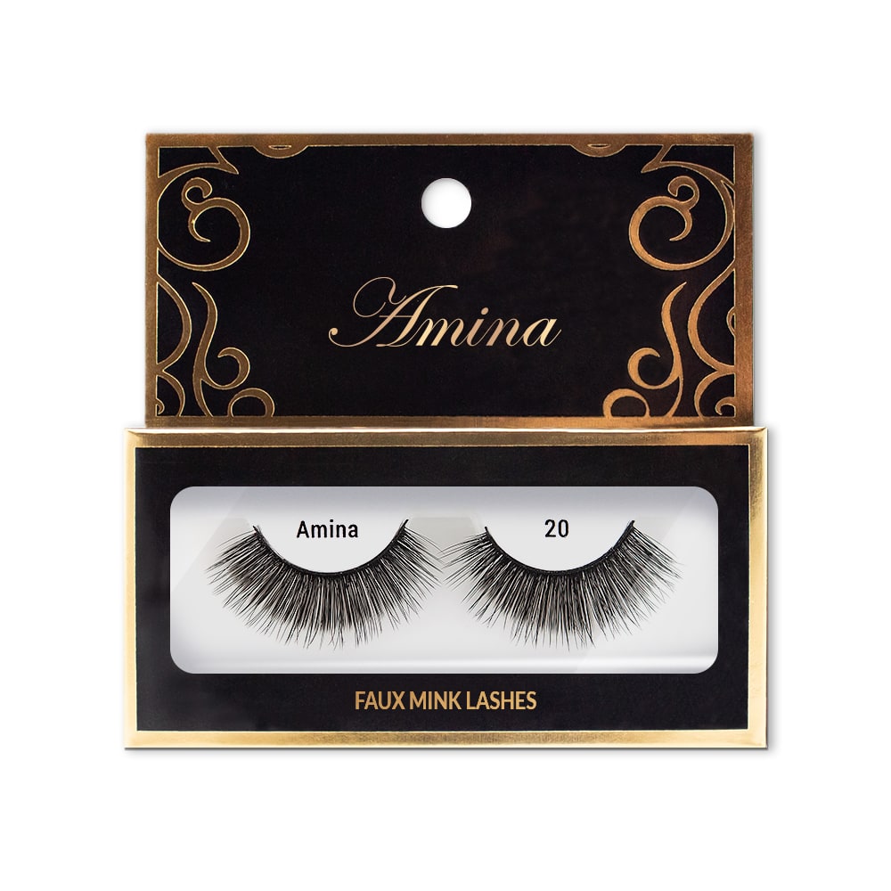 Shop Amina Beauty Faux Mink Lashes - Style 20