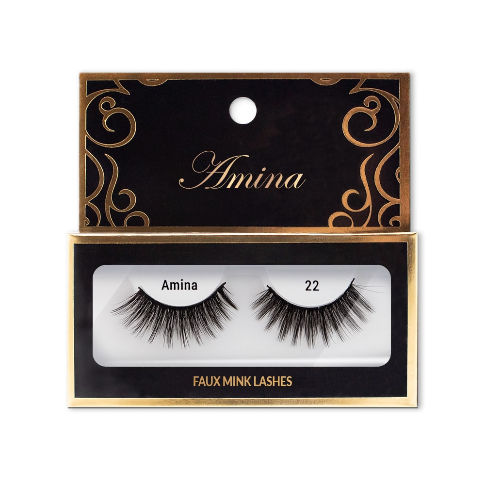 Amina Beauty Faux Mink Lashes 22