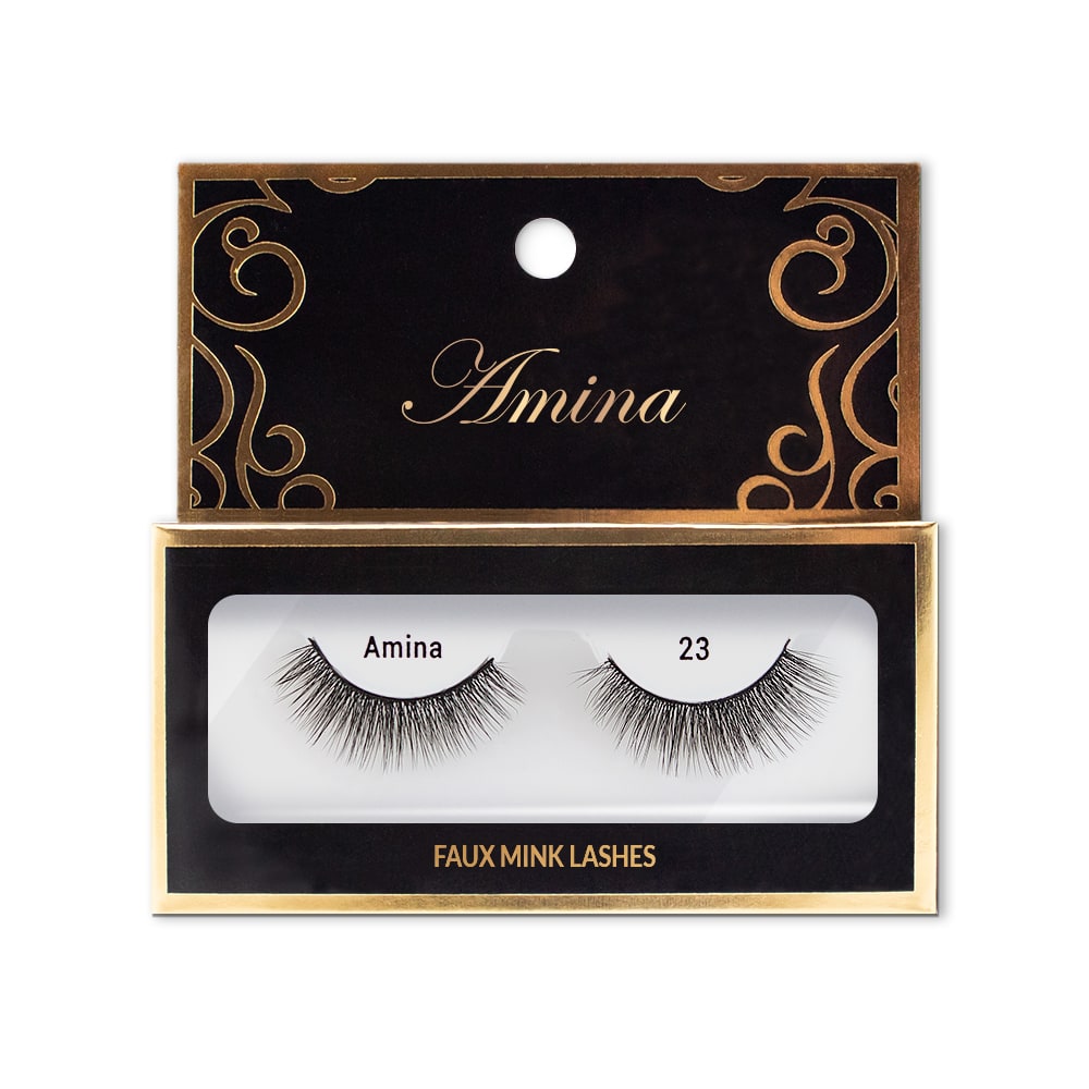 Shop Amina Beauty Faux Mink Lashes - Style 23