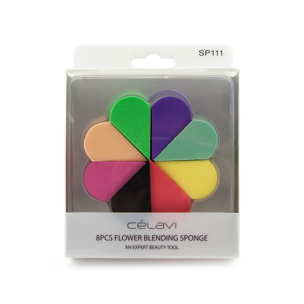 Celavi 8pcs Flower Blending Sponge | Shop Amina Beauty