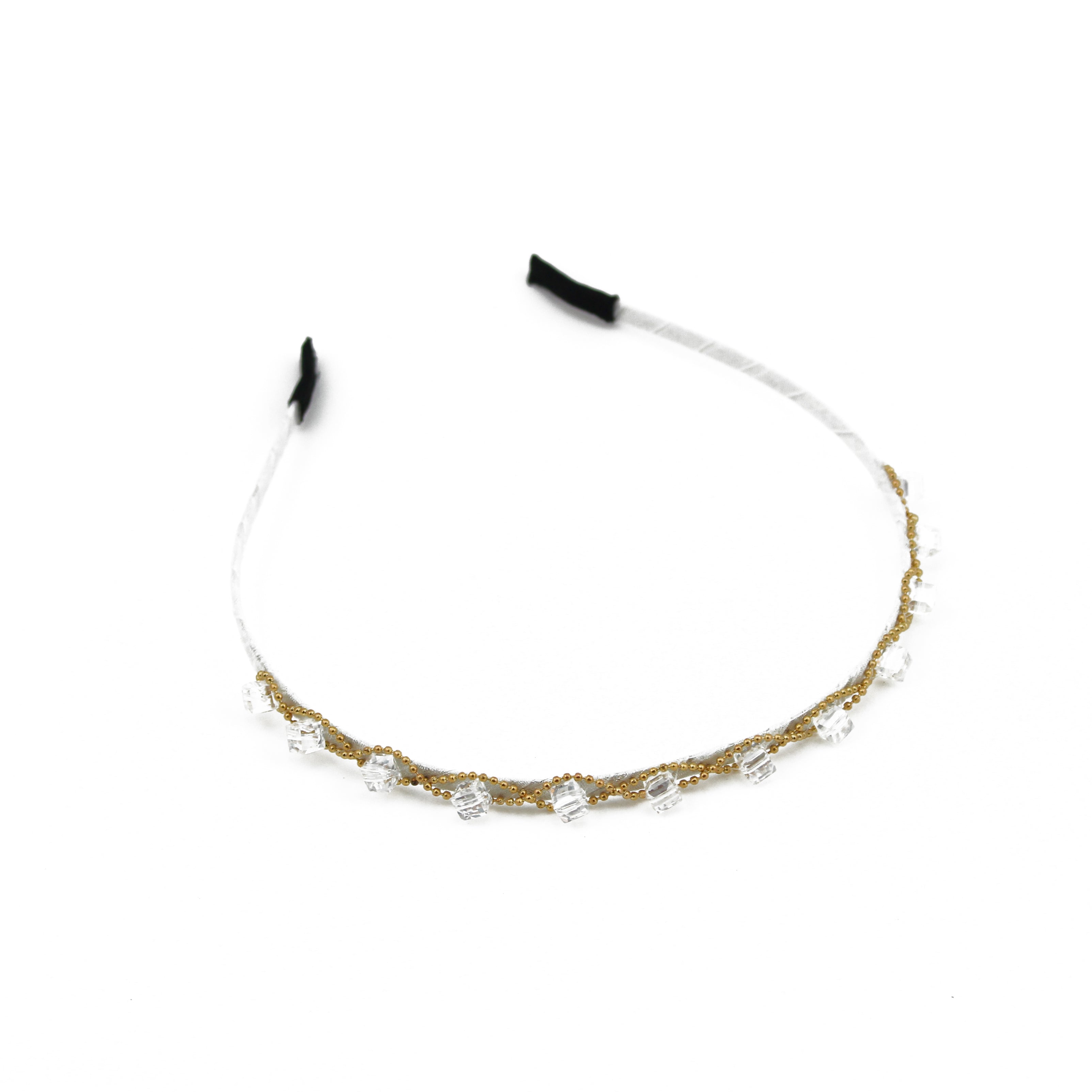 Gold & Crystal Headband | Shop Amina Beauty