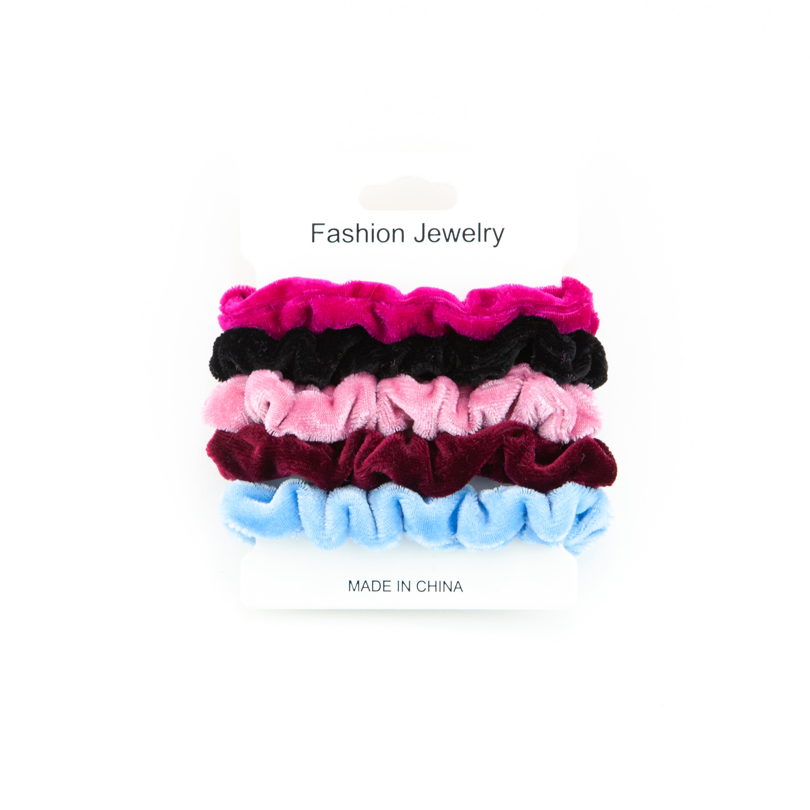 Velvet Hair Ties -Pack of 5 | Shop Amina Beauty