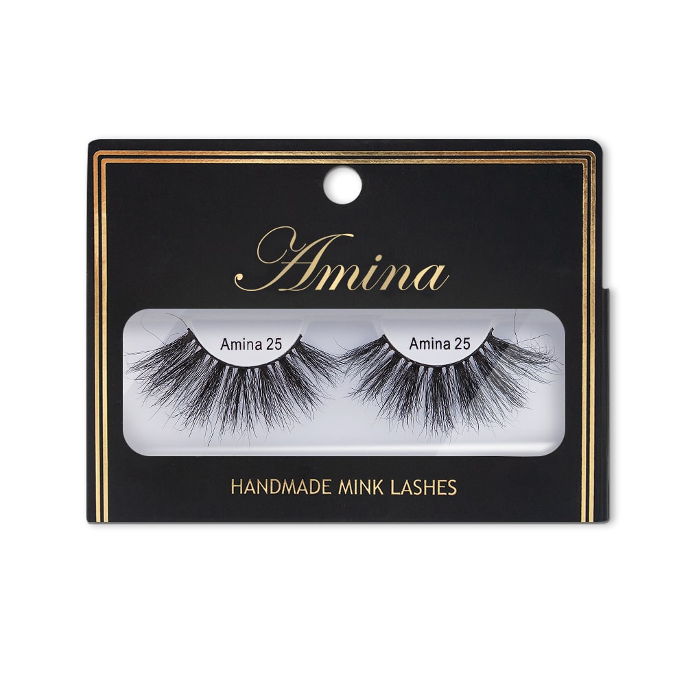 Shop Amina Beauty Handmade Mink Lashes - Style 25