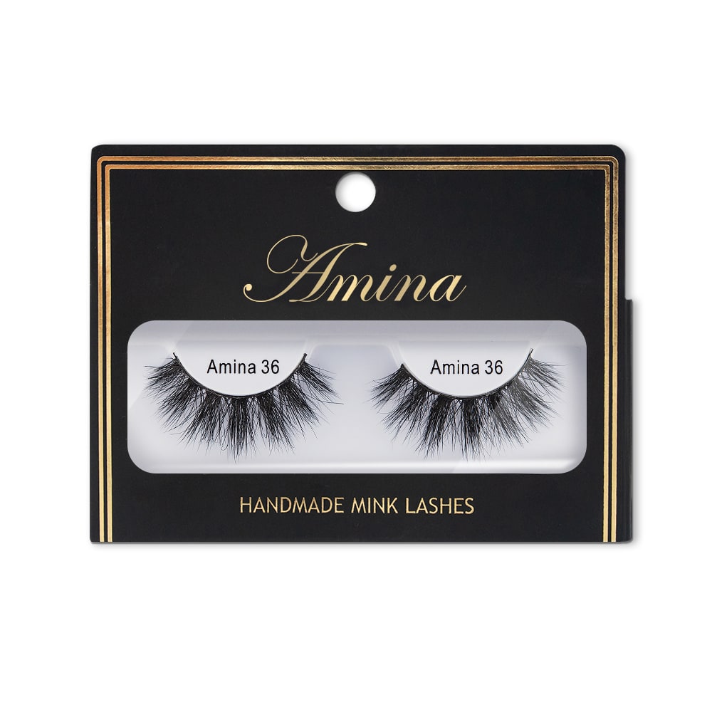 Shop Amina Beauty Handmade Mink Lashes - Style 36