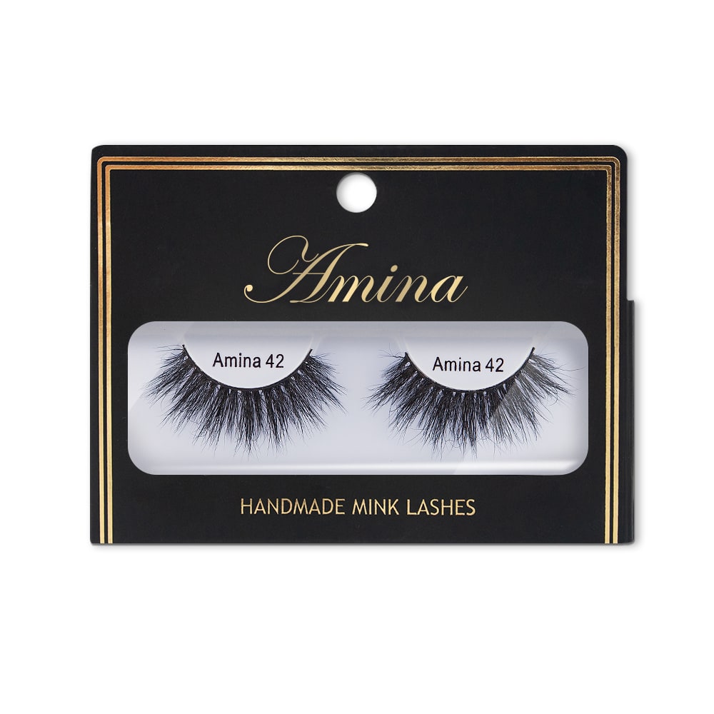 Shop Amina Beauty Handmade Mink Lashes - Style 42