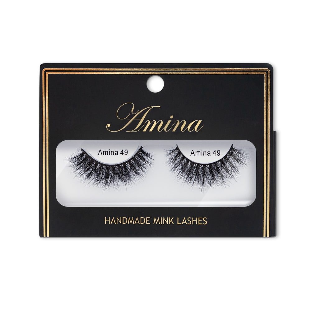 Amina Handmade Mink Lashes - Style 49