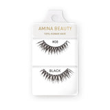 Shop Amina Beauty Human Hair Eyelashes - Style 08