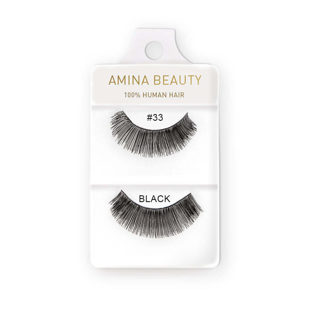 Shop Amina Human Hair Eyelashes - Style 33