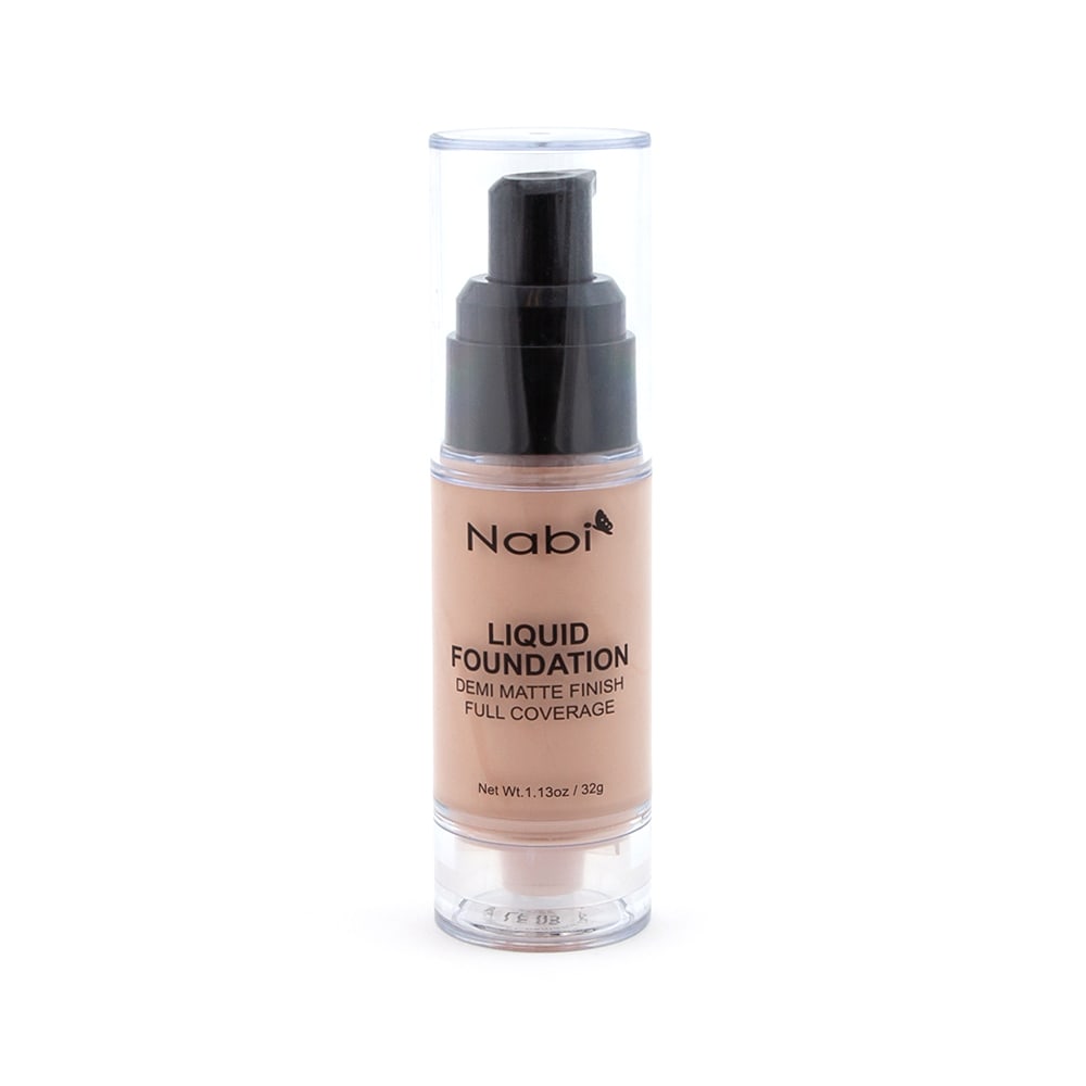 Liquid Foundation Demi Matte Finish Full Coverage
