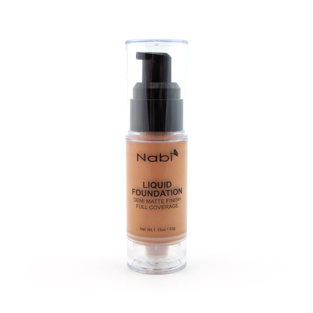 Liquid Foundation Demi Matte Finish Full Coverage