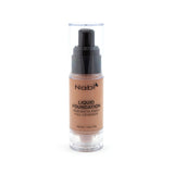 Liquid Foundation Demi Matte Finish Full Coverage