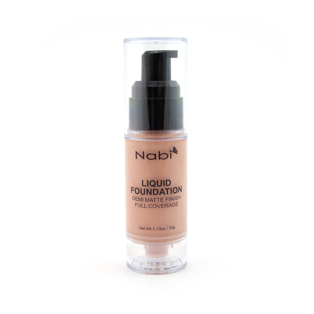 Liquid Foundation Demi Matte Finish Full Coverage
