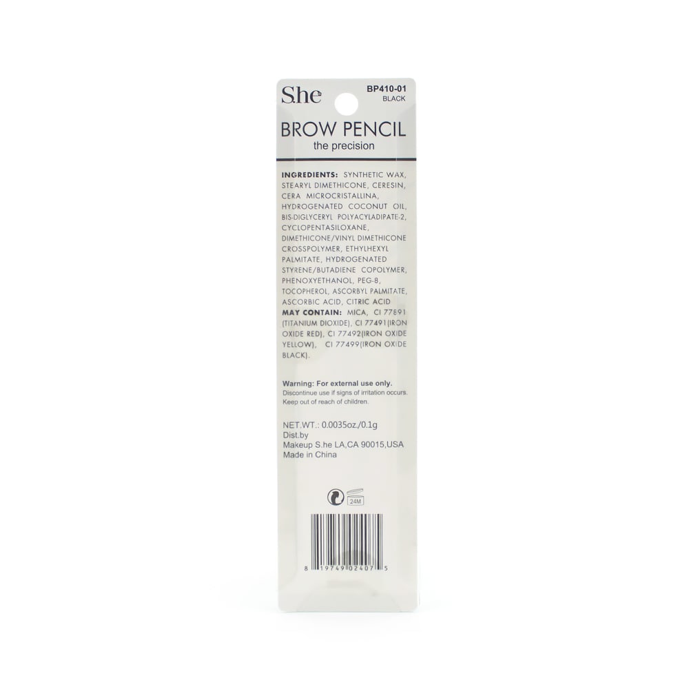S.he Brow Pencil - Black/Brown