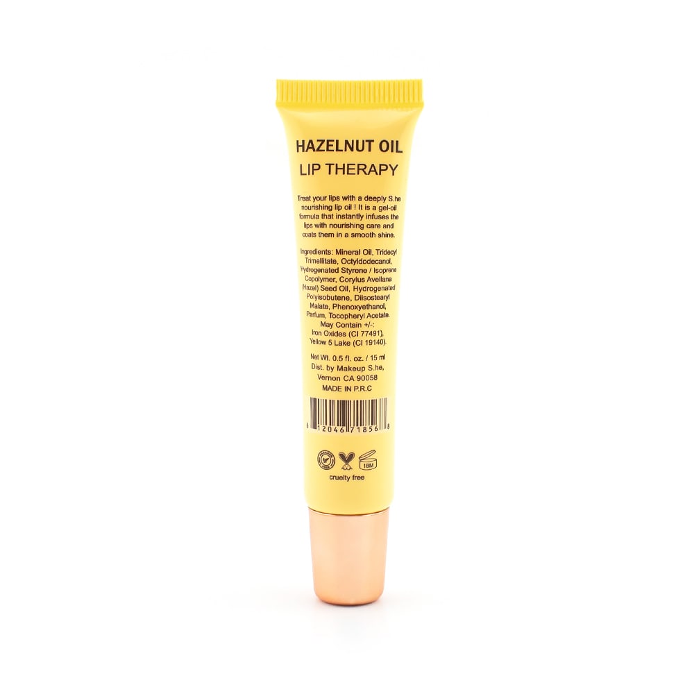 S.he Lip Gloss Moisturizer - Hazelnut Oil