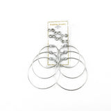 Silver Hoop & CZ Stud Earring Set | Shop Amina Beauty