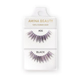 Amina Human Hair Eyelashes- Style 06