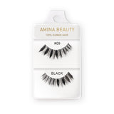 Amina Human Hair Eyelashes - Style 09