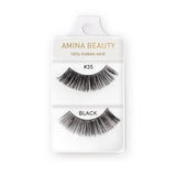 Amina Human Hair Eyelashes - Style 35