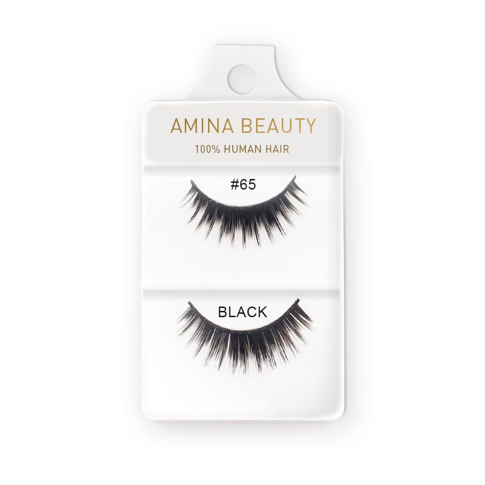 Amina Human Hair Eyelashes - Style 65