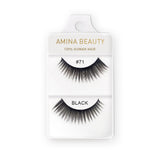 Amina Human Hair Eyelashes - Style 71