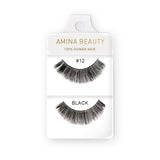 Shop Amina Human Hair Eyelashes - Style 12
