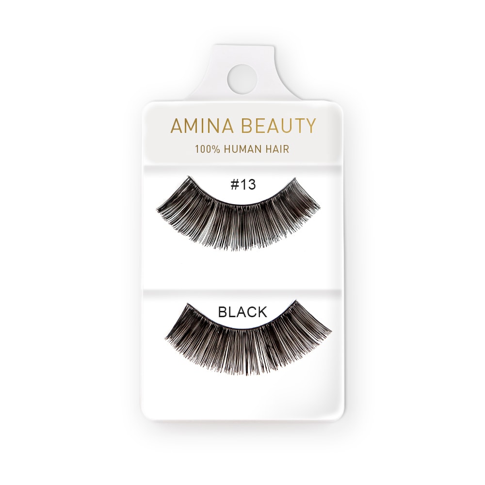 Shop Amina Human Hair Eyelashes - Style 13