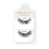Shop Amina Beauty Human Hair Eyelashes - Style 16