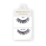 Shop Amina Beauty Human Hair Eyelashes - Style 19