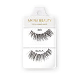 Shop Amina Beauty Human Hair Eyelashes - Style 26