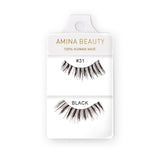 Shop Amina Beauty Human Hair Eyelashes - Style 31