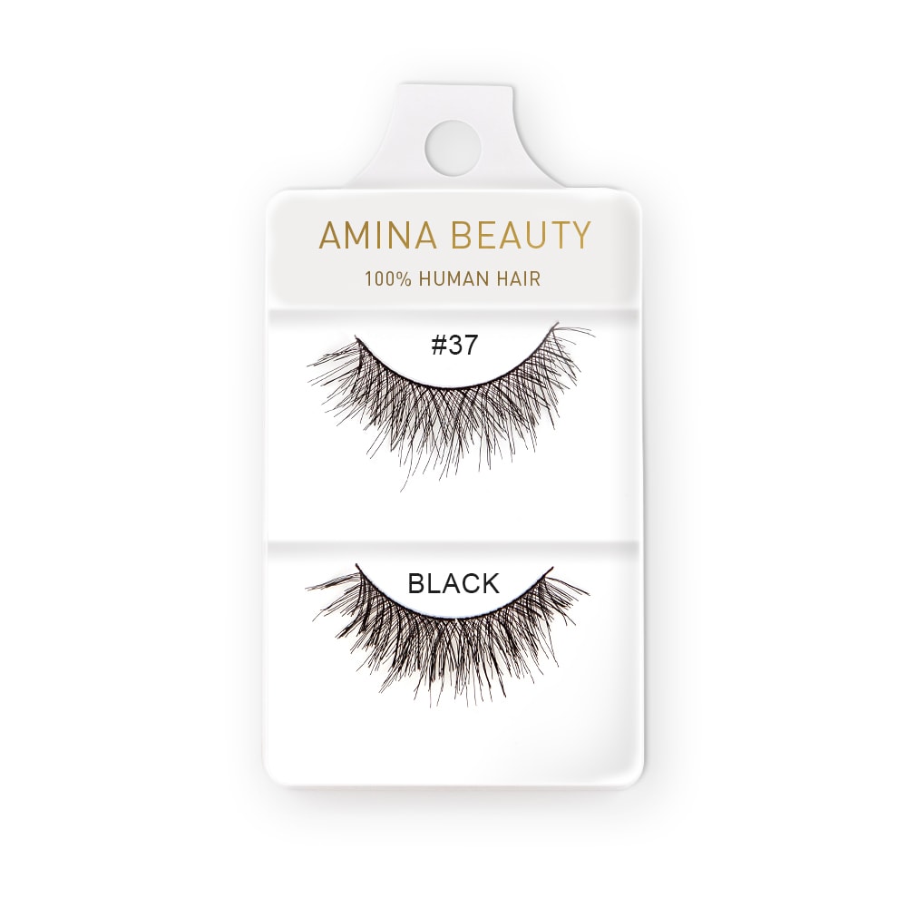 Shop Amina Human Hair Eyelashes - Style 37